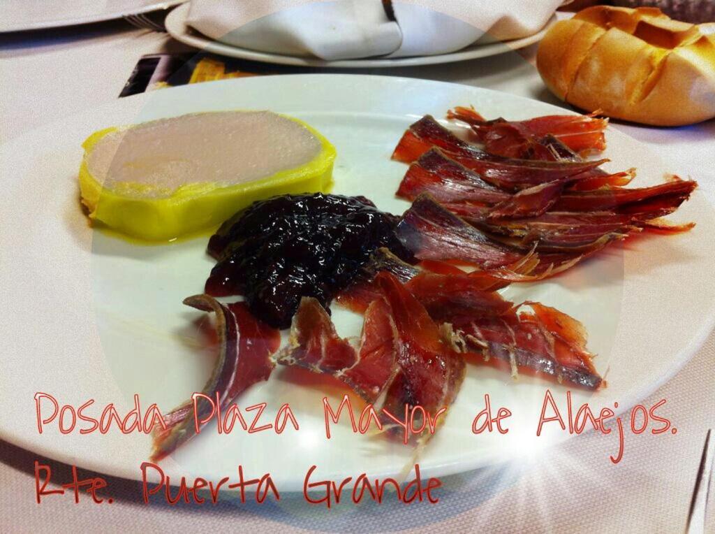 Posada Plaza Mayor De Alaejos Esterno foto